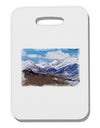 Pikes Peak Thick Plastic Luggage Tag-Luggage Tag-TooLoud-White-One Size-Davson Sales