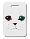 Adorable Space Cat Thick Plastic Luggage Tag by-Luggage Tag-TooLoud-White-One Size-Davson Sales
