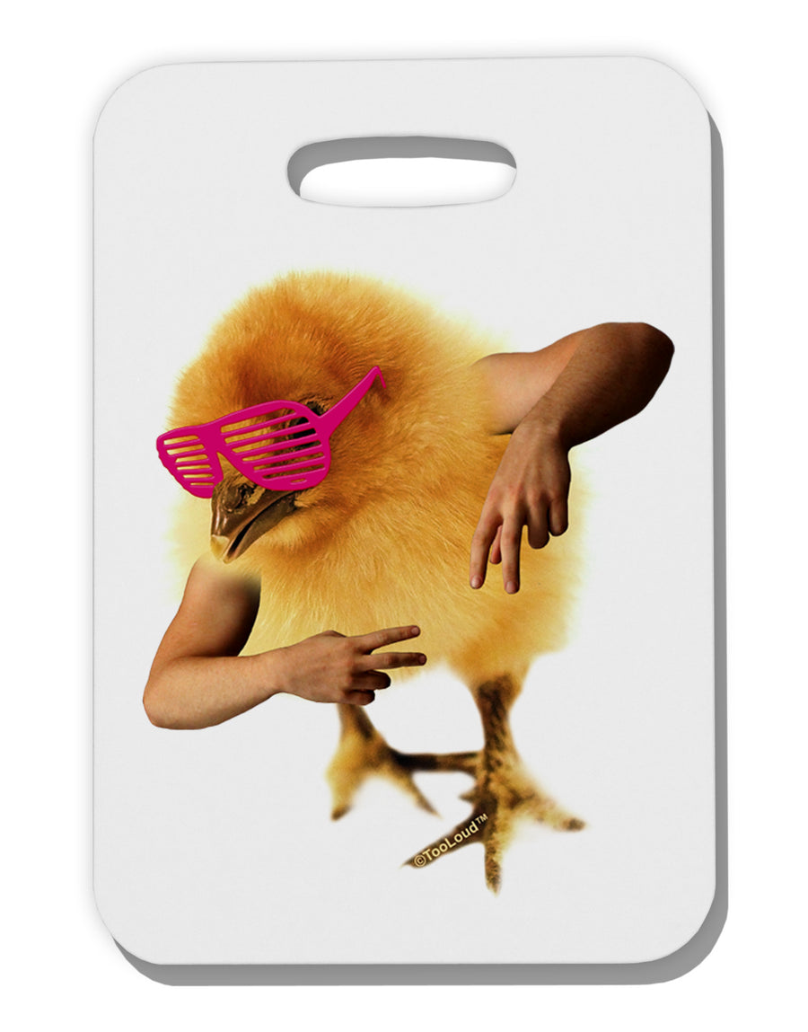 Bro Chick Thick Plastic Luggage Tag-Luggage Tag-TooLoud-One Size-Davson Sales