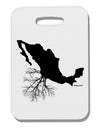 Mexican Roots Design Thick Plastic Luggage Tag by TooLoud-Luggage Tag-TooLoud-White-One Size-Davson Sales