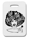 TooLoud The Future Is Female Thick Plastic Luggage Tag-Luggage Tag-TooLoud-Davson Sales