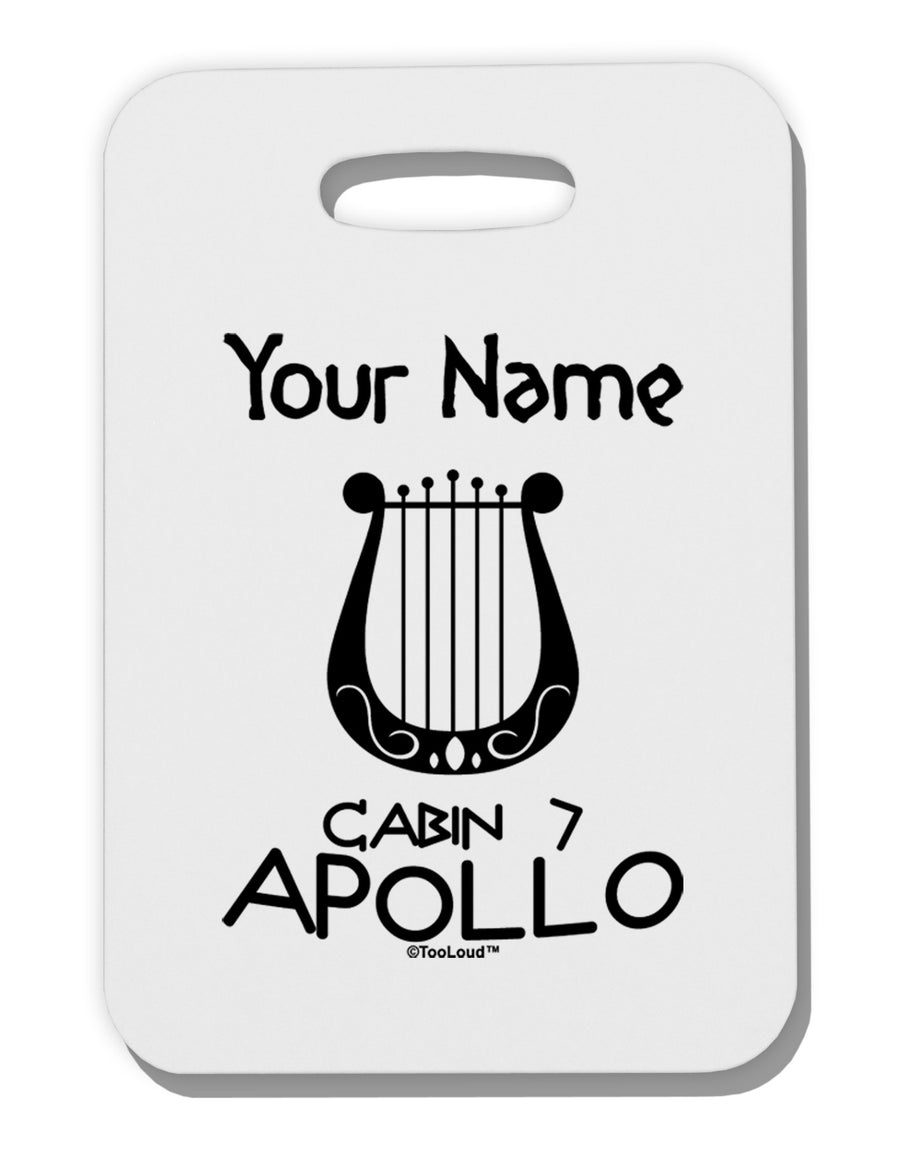 Personalized Cabin 7 Apollo Thick Plastic Luggage Tag-Luggage Tag-TooLoud-White-One Size-Davson Sales