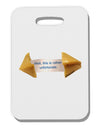 Unfortunate Cookie Thick Plastic Luggage Tag-Luggage Tag-TooLoud-White-One Size-Davson Sales