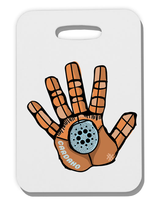 TooLoud Cardano Hero Hand Thick Plastic Luggage Tag-Luggage Tag-TooLoud-Davson Sales