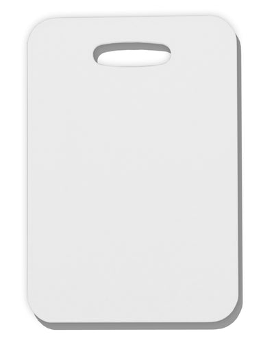Custom Personalized Image and Text Thick Plastic Luggage Tag