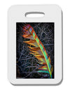 Rainbow Feather Thick Plastic Luggage Tag-Luggage Tag-TooLoud-White-One Size-Davson Sales