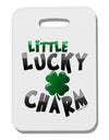 Little Lucky Charm Thick Plastic Luggage Tag-Luggage Tag-TooLoud-White-One Size-Davson Sales