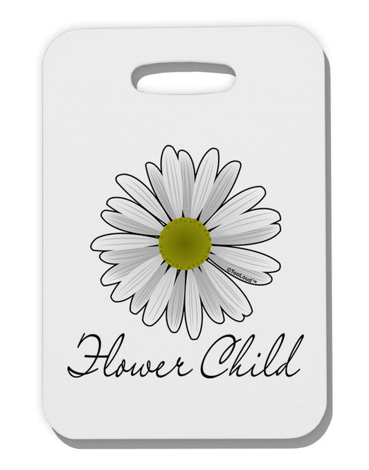 Pretty Daisy - Flower Child Thick Plastic Luggage Tag-Luggage Tag-TooLoud-One Size-Davson Sales