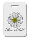 Pretty Daisy - Flower Child Thick Plastic Luggage Tag-Luggage Tag-TooLoud-One Size-Davson Sales