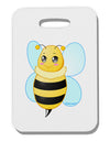 Cute Bee Thick Plastic Luggage Tag-Luggage Tag-TooLoud-White-One Size-Davson Sales