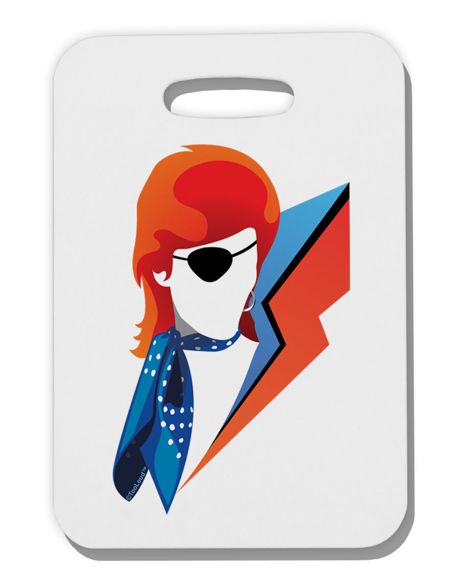 The Glam Rebel Thick Plastic Luggage Tag-Luggage Tag-TooLoud-White-One Size-Davson Sales