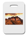 San Juan Mountain Range Thick Plastic Luggage Tag-Luggage Tag-TooLoud-White-One Size-Davson Sales