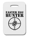 Easter Egg Hunter Distressed Thick Plastic Luggage Tag by TooLoud-Luggage Tag-TooLoud-White-One Size-Davson Sales