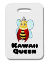 Kawaii Queen Queen Bee Thick Plastic Luggage Tag-Luggage Tag-TooLoud-White-One Size-Davson Sales