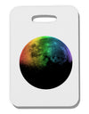 Rainbow Moon Thick Plastic Luggage Tag-Luggage Tag-TooLoud-White-One Size-Davson Sales