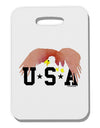 Bald Eagle USA Thick Plastic Luggage Tag-Luggage Tag-TooLoud-White-One Size-Davson Sales