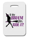 Ride It Purple Thick Plastic Luggage Tag-Luggage Tag-TooLoud-White-One Size-Davson Sales