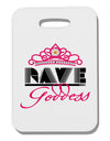 Rave Goddess Thick Plastic Luggage Tag-Luggage Tag-TooLoud-White-One Size-Davson Sales