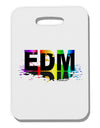 Paint EDM Thick Plastic Luggage Tag-Luggage Tag-TooLoud-White-One Size-Davson Sales