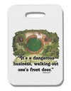 Dangerous Business Thick Plastic Luggage Tag-Luggage Tag-TooLoud-White-One Size-Davson Sales