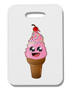 Cute Ice Cream Cone Thick Plastic Luggage Tag-Luggage Tag-TooLoud-White-One Size-Davson Sales