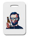 Abraham Drinkoln Thick Plastic Luggage Tag-Luggage Tag-TooLoud-White-One Size-Davson Sales