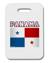 Panama Flag Thick Plastic Luggage Tag-Luggage Tag-TooLoud-One Size-Davson Sales