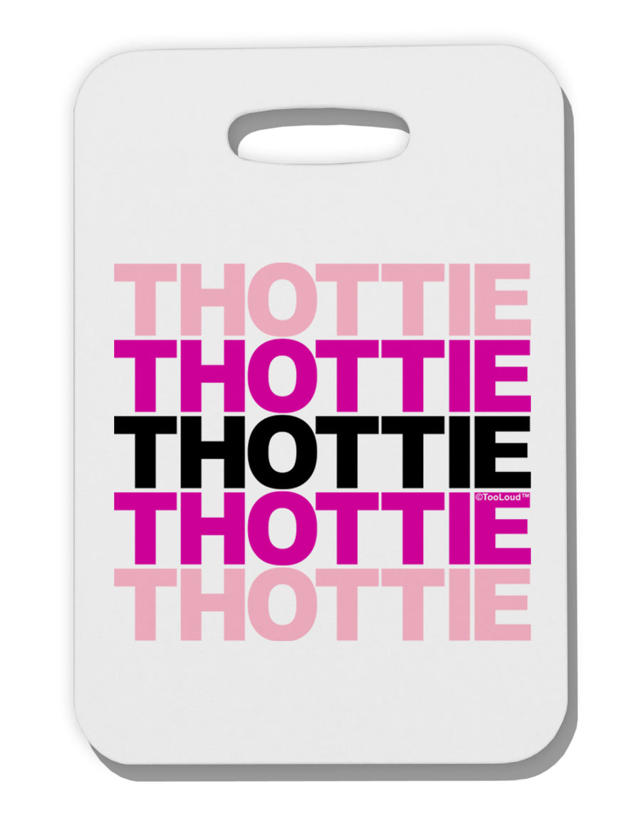 THOTTIE Thick Plastic Luggage Tag-Luggage Tag-TooLoud-White-One Size-Davson Sales