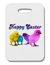 Happy Easter Peepers Thick Plastic Luggage Tag-Luggage Tag-TooLoud-One Size-Davson Sales