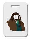 Dwarf King Thick Plastic Luggage Tag-Luggage Tag-TooLoud-White-One Size-Davson Sales