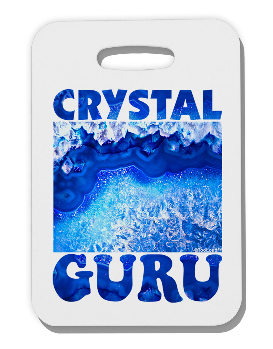 Crystal Guru Thick Plastic Luggage Tag-Luggage Tag-TooLoud-White-One Size-Davson Sales