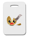 Dismembered Fortune Cookie Thick Plastic Luggage Tag-Luggage Tag-TooLoud-White-One Size-Davson Sales