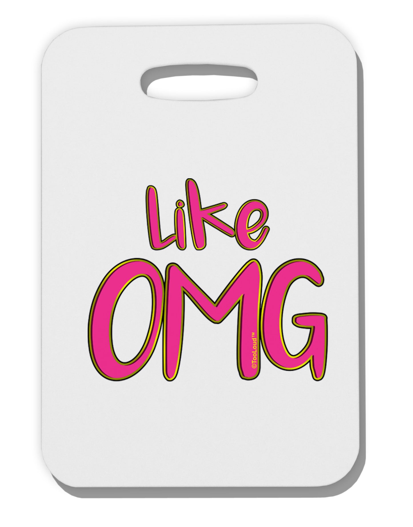 Like OMG Plus Size Dark Apron by TooLoud-Bib Apron-TooLoud-White-2.74"x4"x2mm-Davson Sales