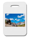 Colorado Landscape Ruins Thick Plastic Luggage Tag-Luggage Tag-TooLoud-White-One Size-Davson Sales