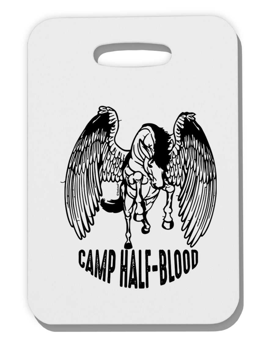 TooLoud Camp Half-Blood Pegasus Thick Plastic Luggage Tag-Luggage Tag-TooLoud-Davson Sales