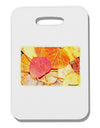 Colorado - Autumn WaterColor Thick Plastic Luggage Tag-Luggage Tag-TooLoud-White-One Size-Davson Sales