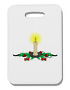 Chirstmas Candle Thick Plastic Luggage Tag-Luggage Tag-TooLoud-White-One Size-Davson Sales