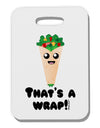 Thats A Wrap Cute Wrap Thick Plastic Luggage Tag-Luggage Tag-TooLoud-White-One Size-Davson Sales