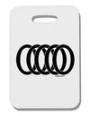 Five Golden Rings Thick Plastic Luggage Tag-Luggage Tag-TooLoud-White-One Size-Davson Sales