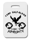 Cabin 10 Aphrodite Camp Half Blood Thick Plastic Luggage Tag-Luggage Tag-TooLoud-White-One Size-Davson Sales