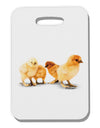 Cute Chicks Thick Plastic Luggage Tag-Luggage Tag-TooLoud-White-One Size-Davson Sales