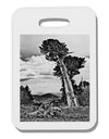 Colorado Landscape Monochrome Thick Plastic Luggage Tag-Luggage Tag-TooLoud-White-One Size-Davson Sales