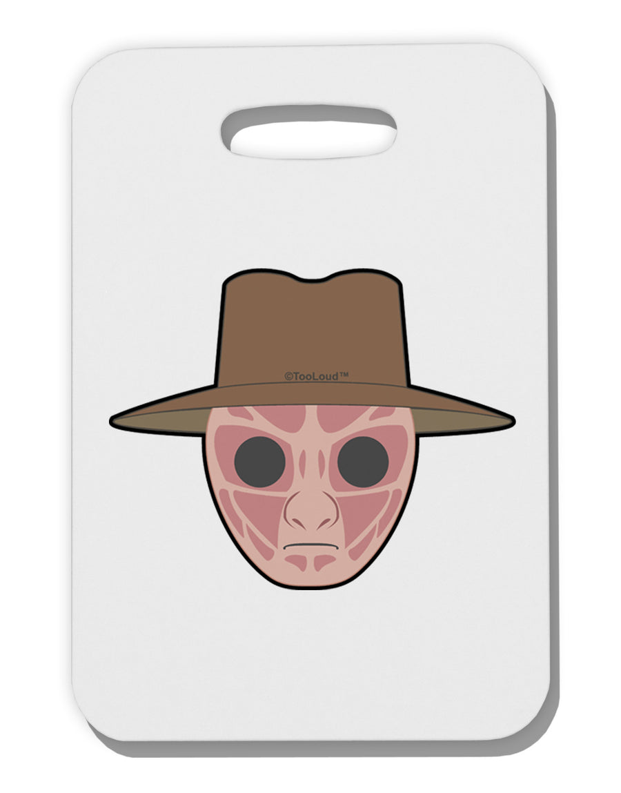 Cute Lil Monster 2 Thick Plastic Luggage Tag-Luggage Tag-TooLoud-White-One Size-Davson Sales