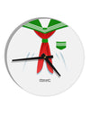 School Uniform Costume - Green 10 InchRound Wall Clock All Over Print-Wall Clock-TooLoud-White-Davson Sales