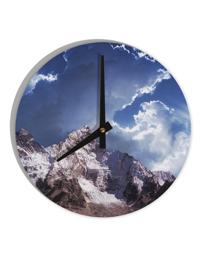 Mountain All Over Print 10 InchRound Wall Clock All Over Print by TooLoud-Wall Clock-TooLoud-White-Davson Sales