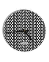 Tetra Circle Tesseract 10 InchRound Wall Clock All Over Print-Wall Clock-TooLoud-White-Davson Sales