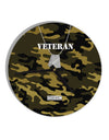 Veteran Dog Tags 10 InchRound Wall Clock All Over Print-Wall Clock-TooLoud-White-Davson Sales