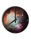 Space All Over 10 InchRound Wall Clock All Over Print by TooLoud-Wall Clock-TooLoud-White-Davson Sales