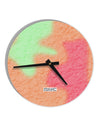 Rainbow Sherbet 10 InchRound Wall Clock All Over Print by TooLoud-Wall Clock-TooLoud-White-Davson Sales