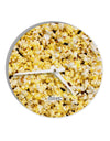 Popcorn All Over 10 InchRound Wall Clock All Over Print-Wall Clock-TooLoud-White-Davson Sales